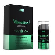 «Vibration! Ganjah» stimulierendes Intimgel 15ml (0.015 l) 15 ml