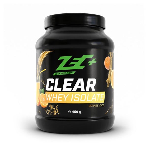 ZEC+ CLEAR WHEY ISOLATE Protein/ Eiweiß Orangensaft 450 g