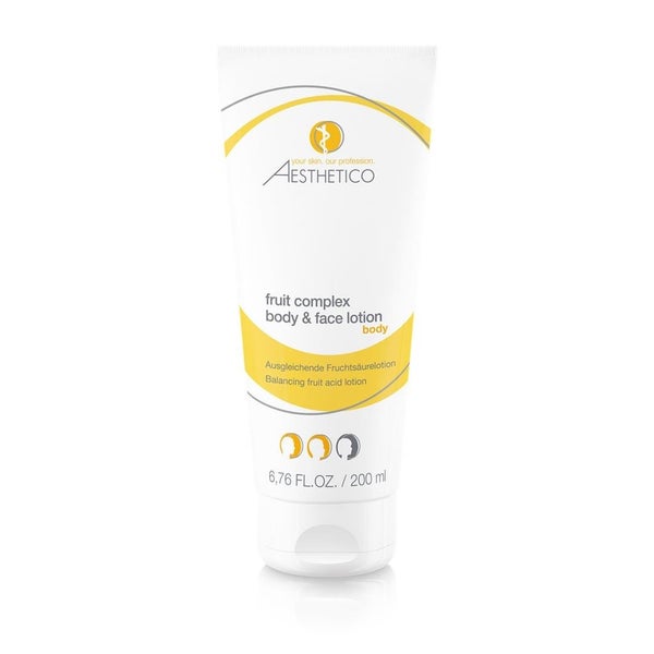 Aesthetico -fruit complex body & face lotion,  - Intensivpflege, Aesthetico 200 ml