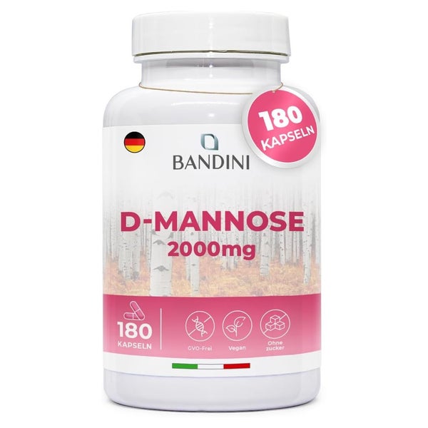 Bandini D Mannose Kapseln 180 St