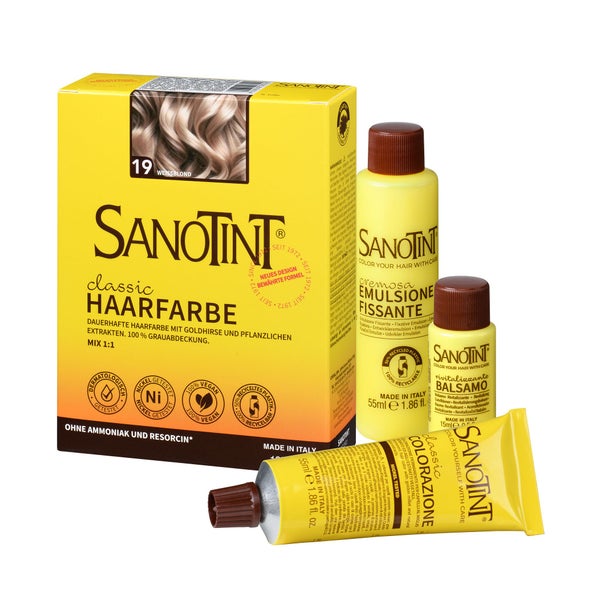 SANOTINT® classic 19 Weißblond 125 ml