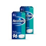 Produktabbildung: NICOTINELL Lutschtabletten 2 mg Mint Doppelpack 2X96 St