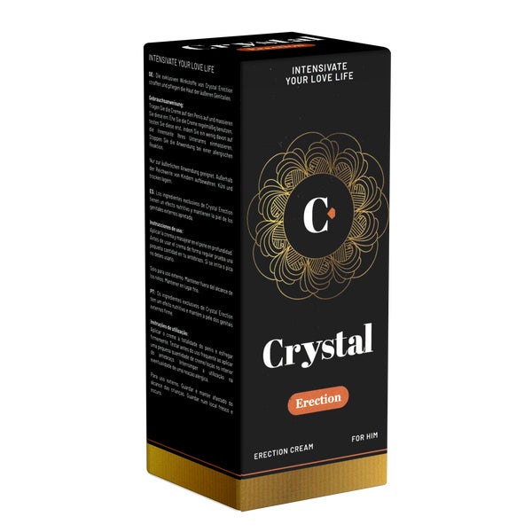 «Crystal Erection Cream», 50 ml, wasserbasiert, mit Aloe Ver (0.05 l) 50 ml