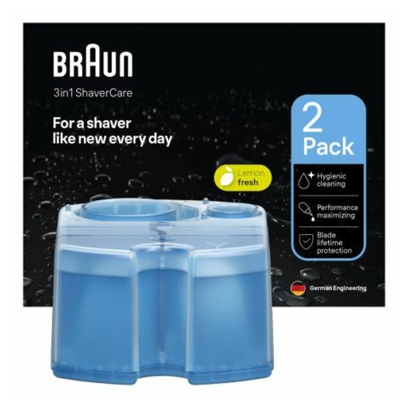 Braun CCR 2 Nachfüllkartuschen 2er Pack Zubehör Haarentfernung Herren 1 St