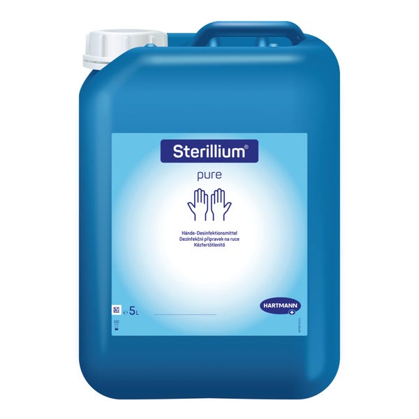 Bode Sterillium® pure Händedesinfektion, farbstoff- und parfümfrei, ECARF-zertifiziert - 5 Liter – Kanister 5000.0 ml