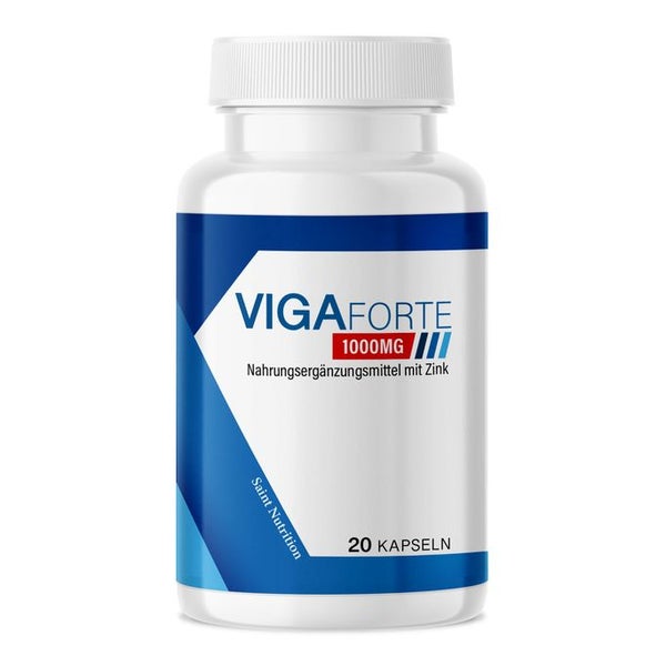Saint Nutrition® VigaForte Kapseln -Potenz Alternative für den aktiven Mann 20 St