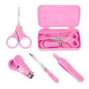 Econtal Baby Nagelpflegeset 4-in-1 Pink | Nagelset für Babys & Kinder