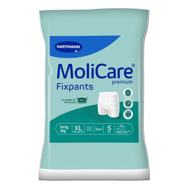 MoliCare Premium Fixpants Fixierhosen Gr. XL 5er Pack 200 St