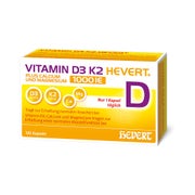 Produktabbildung: Vitamin D3 K2 Hevert+calcium U.magnes.1000 Ie Kps. 120 St