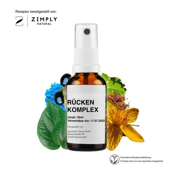 ZIMPLY NATURAL Rücken Komplex Fläschchen ml