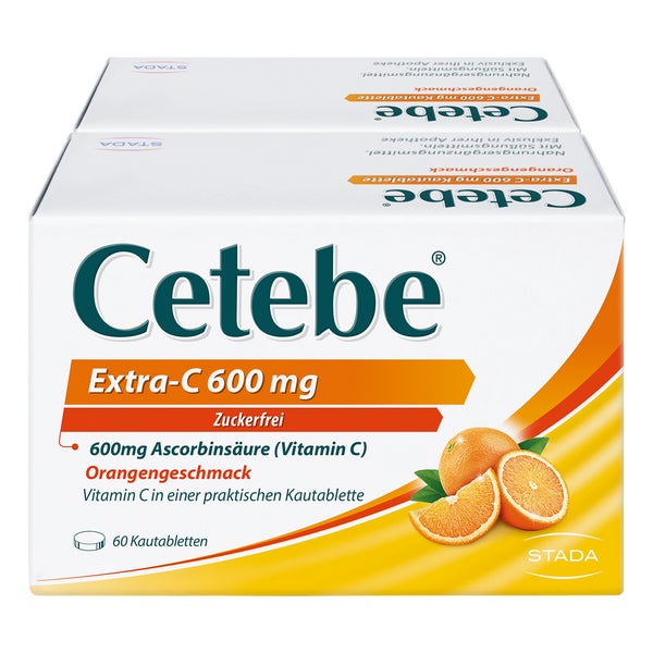Cetebe Extra-C 600mg 120 St