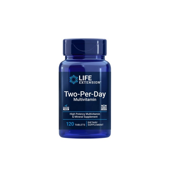Life Extension Two per Day 120 Tablets 120 St