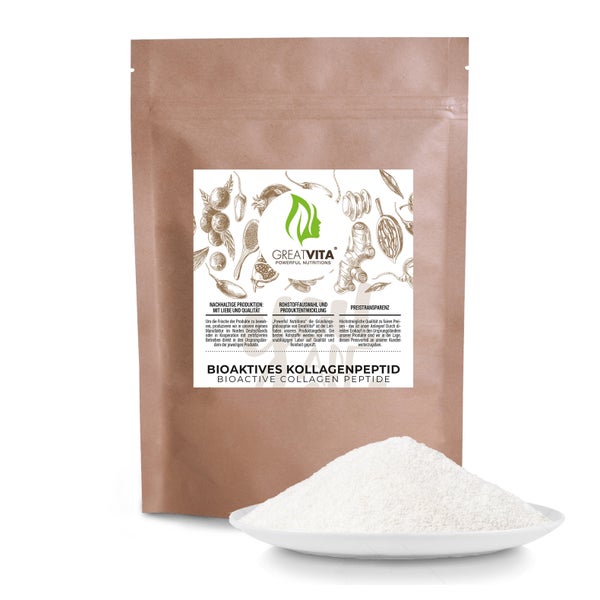 GreatVita Kollagen Pulver | Hydrolysat 2400 g