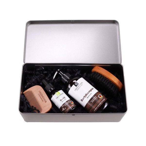 GREENDOOR Bartpflege Set PREMIUM 4 St