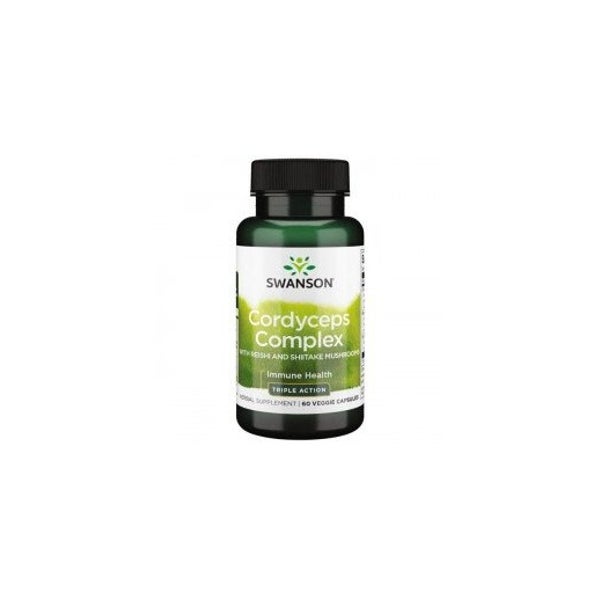 Cordyceps-Komplex mit Reishi- und Shiitake-Pilzen, Kapseln 60 St