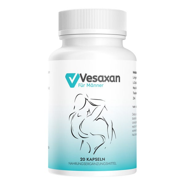 Vesax | Vesaxan für Männer | Kapseln |ohne Chemie 20 St