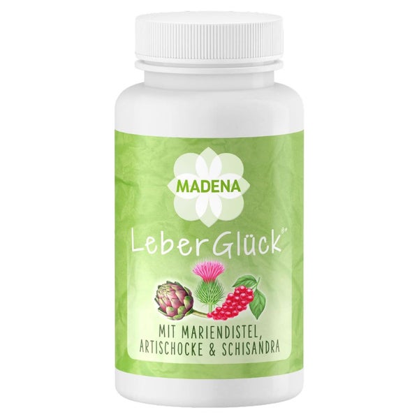 MADENA LeberGlück Leber Komplex Kapseln 100 St