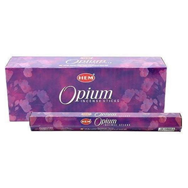 Räucherstäbchen Opium 120 Stäbchen Hem Indien Handgerollt 1 St
