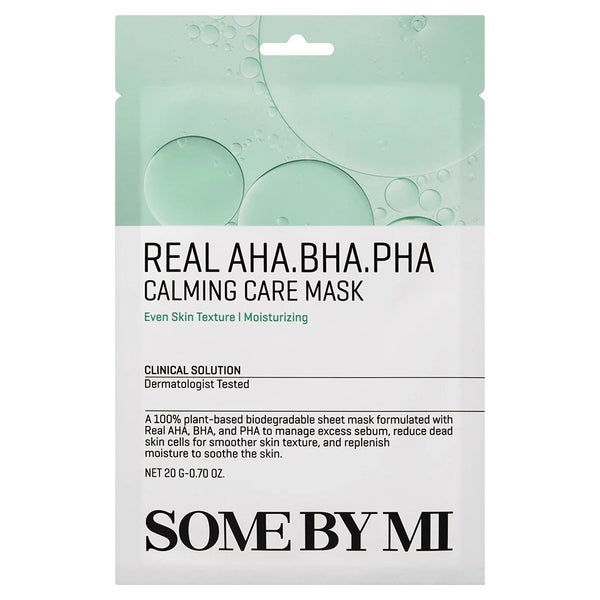 SOME BY MI Real AHA-BHA-PHA Calming Care Mask 20 g