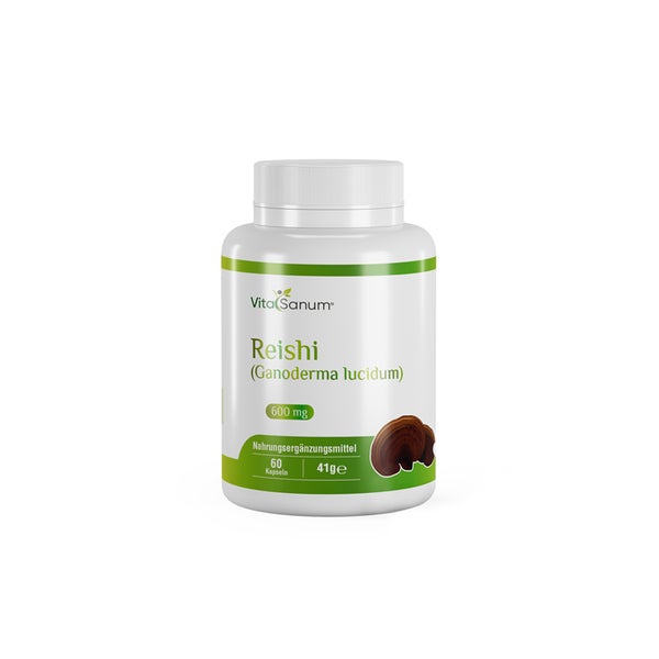 VitaSanum® - Reishi (Ganoderma lucidum) 600 mg 60 Kapseln 60 St