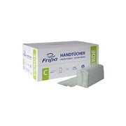 Fripa Papierhandtücher C-Falz 33 x 25 cm grün "Verde" 1-lagig (20 x 180 Blatt = 3600 Blatt) 3600 St