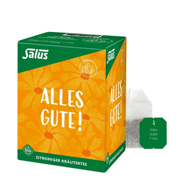 Salus Teegrüße Alles Gute! Gewürz-Kräutertee