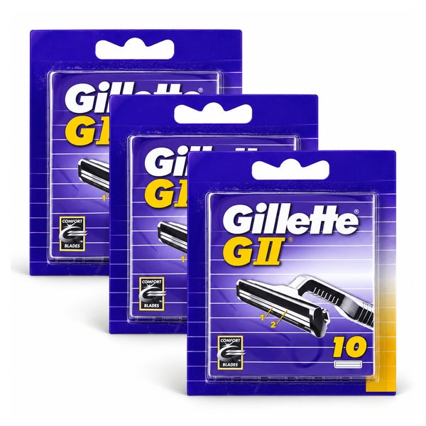 Gillette GII Rasierklingen 30 Stück 30 St