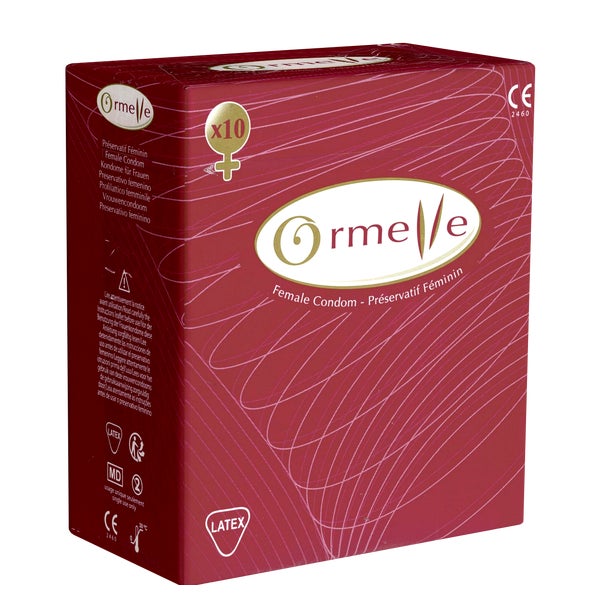 «Female Condom» – Frauenkondome aus Latex, 10 Stück, 74 mm (10 Kondome) 10 St