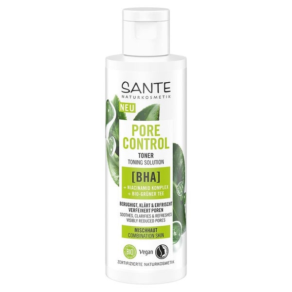 Pore Control Toner Bha Niacinamid & Grüner Tee 125 ml