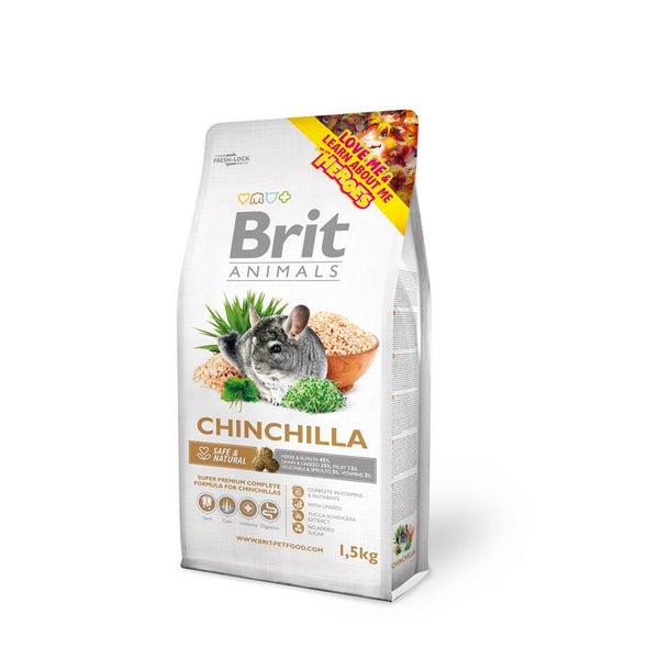 Brit Animals Chinchilla Complete 1,5 kg