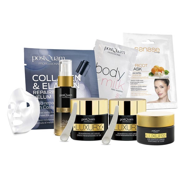 Postquam SKIN CARE LUXURY GOLD PACK  .
