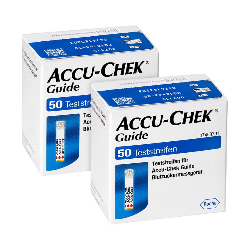 ACCU-CHEK® Guide Teststreifen Doppelpack 2X50 St