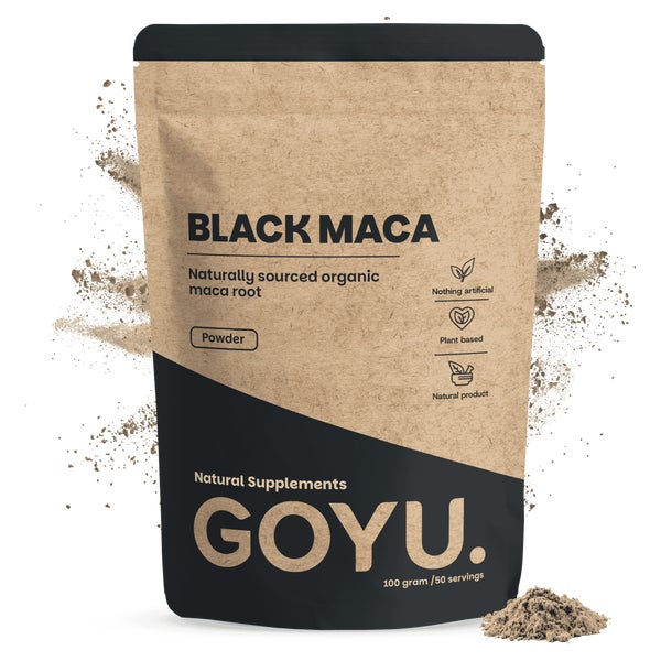 GOYU® Bio Maca Schwarz Pulver 100 g