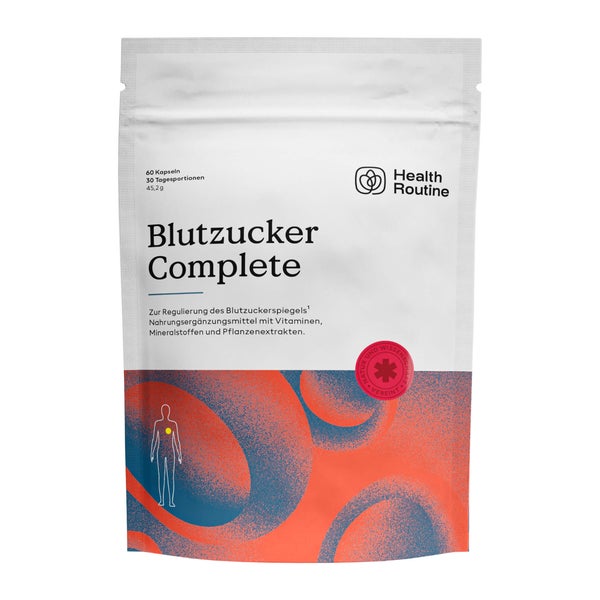 Health Routine Blutzucker Complete 60 St