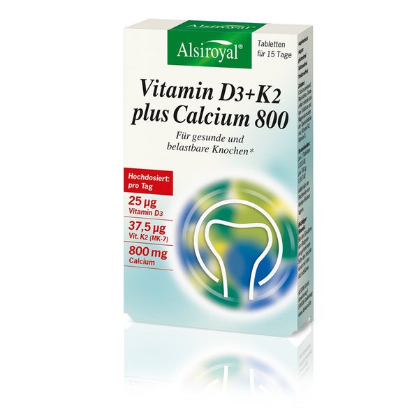 Alsiroyal Vitamin D+K2 plus Calcium 30 g