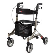 Leichtgewichtrollator Bischoff & Bischoff Capero - faltbar und höhenverstellbar - Platin 1 St