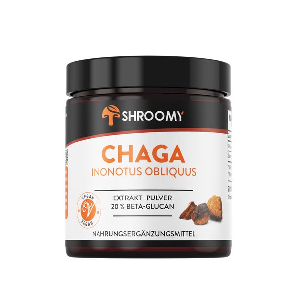 SHROOMY Chaga Extrakt Pulver 70 g