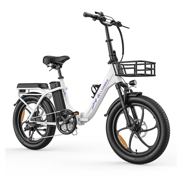 ALLGOBIKE AC20 Faltbares E-Bike, 48V 20Ah Akku,Weiß 1 St