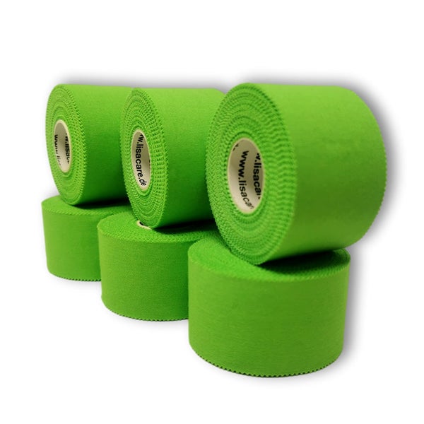 LisaCare Sport Tape - Grün Mix - 3,8cm x 10m 6 St