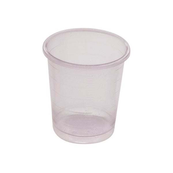 Medi-Inn Medikamentenbecher, 30 ml, graduiert, transparent, 480 Stück 480 St
