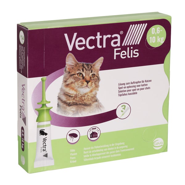 Vectra Felis 423mg/42,3mg Lsg.z.auftro.a.d.h.f.kat 3 St