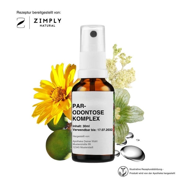 Zimply Natural PARODONTOSE KOMPLEX - Pflanzbasierte Rezeptur 30 ml