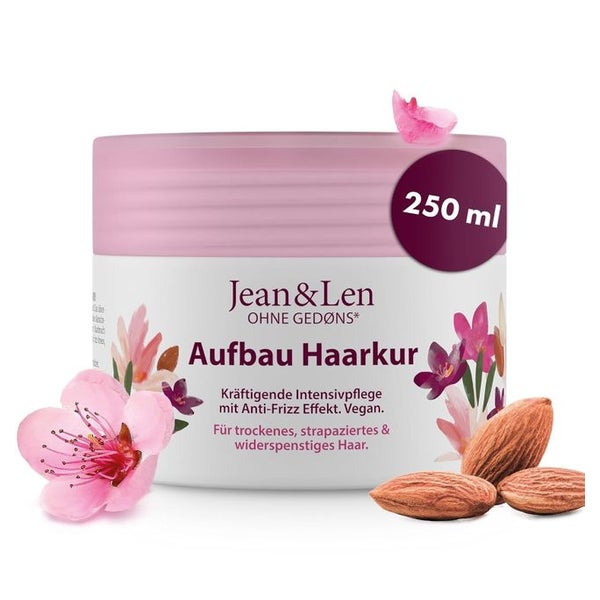 Jean & Len Aufbau Haarkur Mandel & Keratin 250 ml