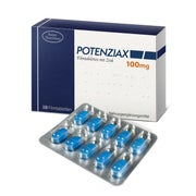 Produktabbildung: Potenziax® 100mg Filmtabletten - für den aktiven Mann 100 mg