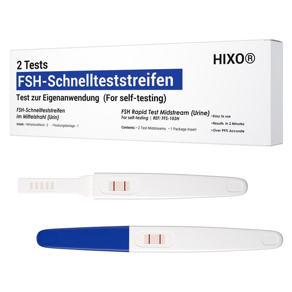 HIXO FSH-Test Menopause & Wechseljahre 2 St