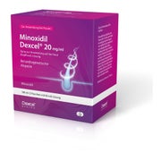 Produktabbildung: Minoxidil Dexcel® 20 mg/ml 3X60 ml