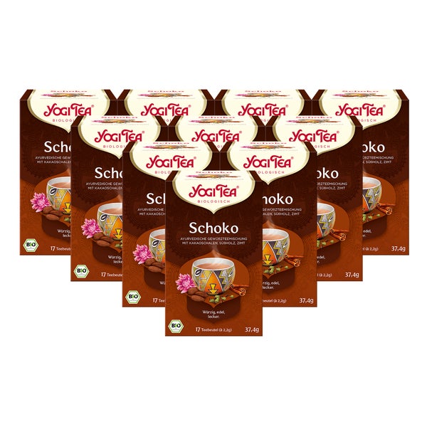 Yogi Tea - Schoko Bio Gewürztee | 10 x 37,4g 10x17 St