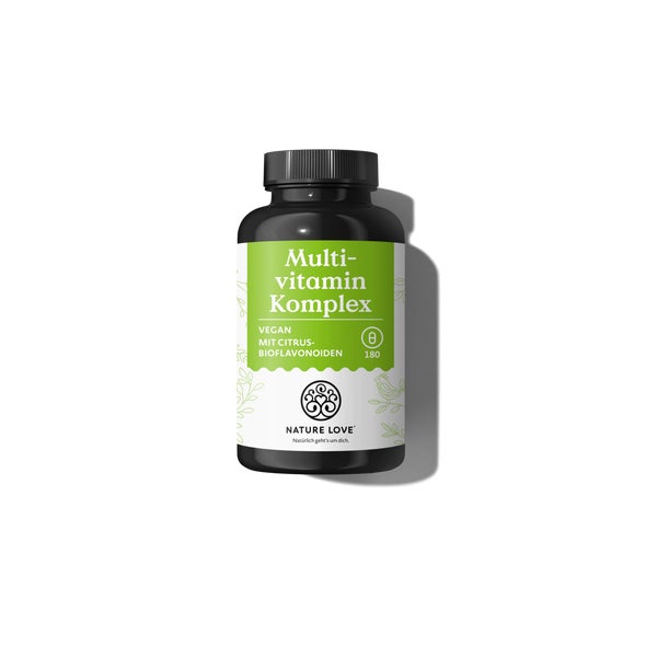 Multivitamin Komplex 180 Kapseln Nature Love  St