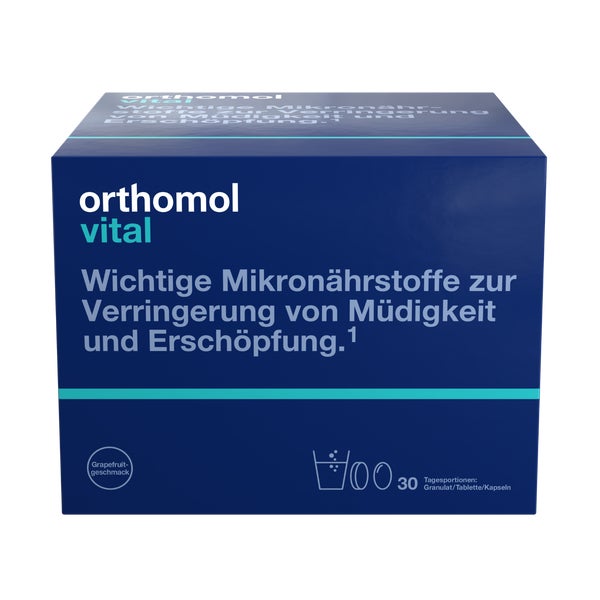 Orthomol Vital Granulat/Tablette/Kapseln Grapefruit 30 St
