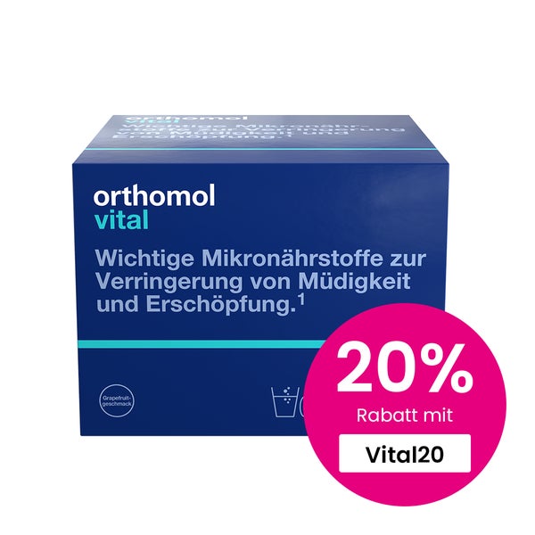 Orthomol Vital Granulat/Tablette/Kapseln Grapefruit 30 St